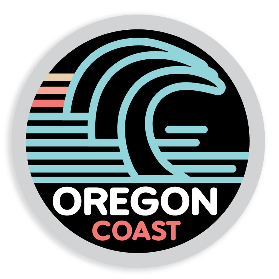 Oregon Coast Surf | Refrigerator Magnet