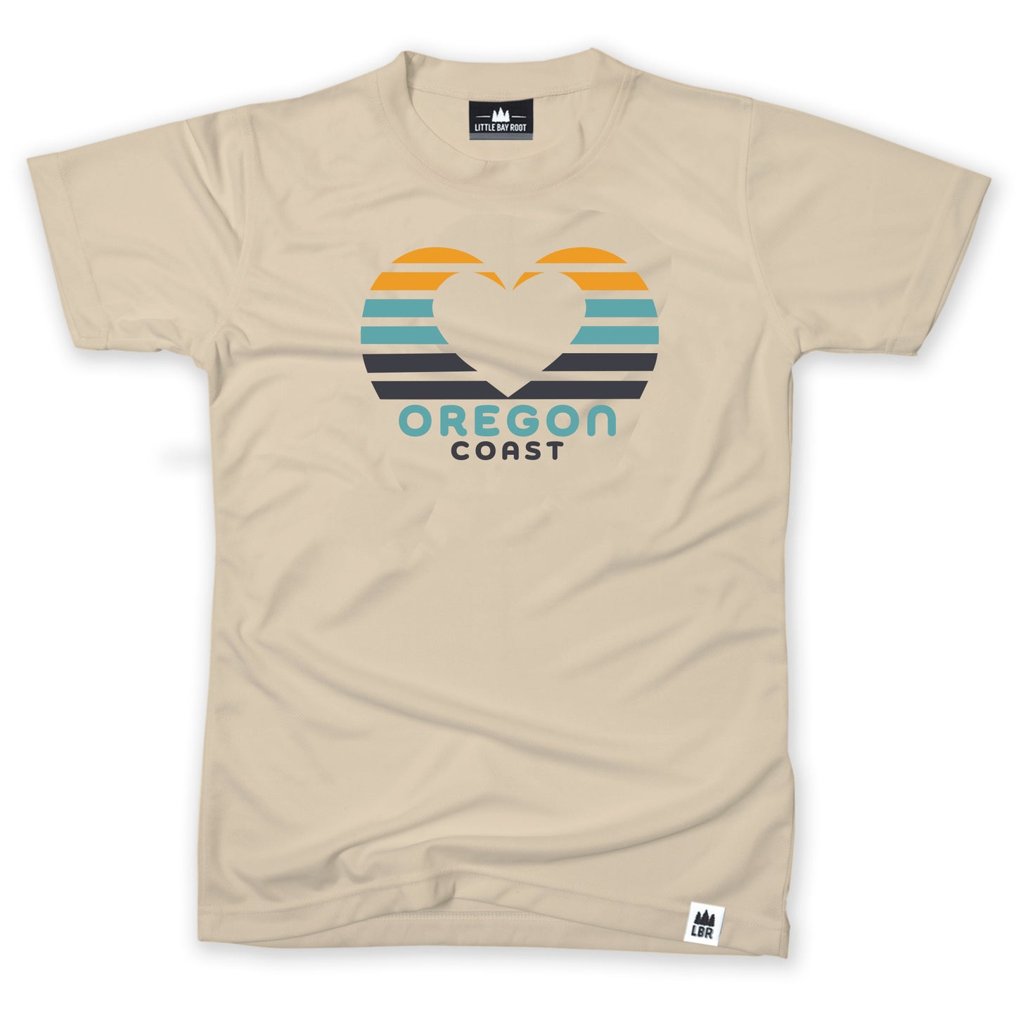 Oregon Coast WaveHeart | Adult T-Shirt