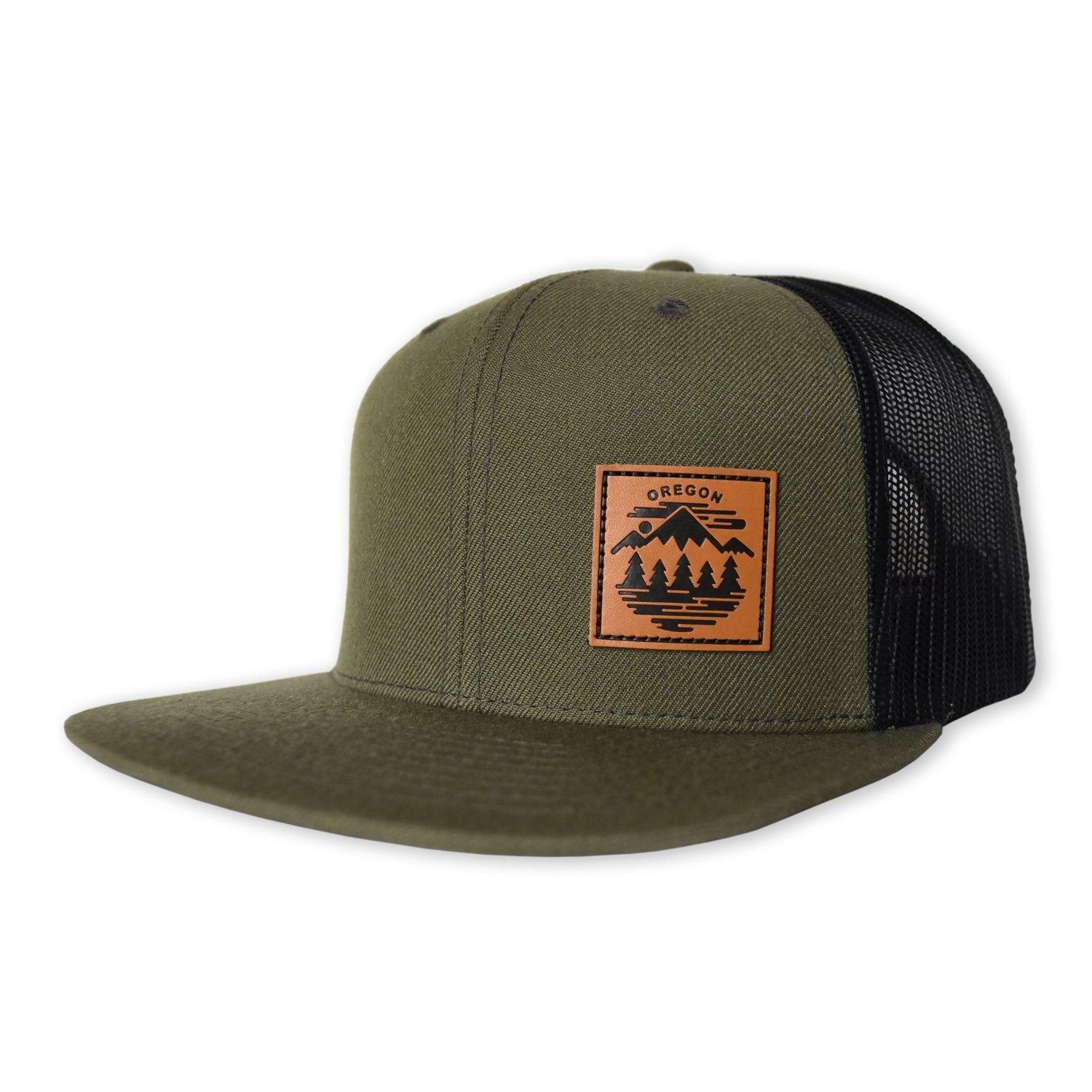 Oregon Fifty Ranges | Flat Billed Trucker Hat