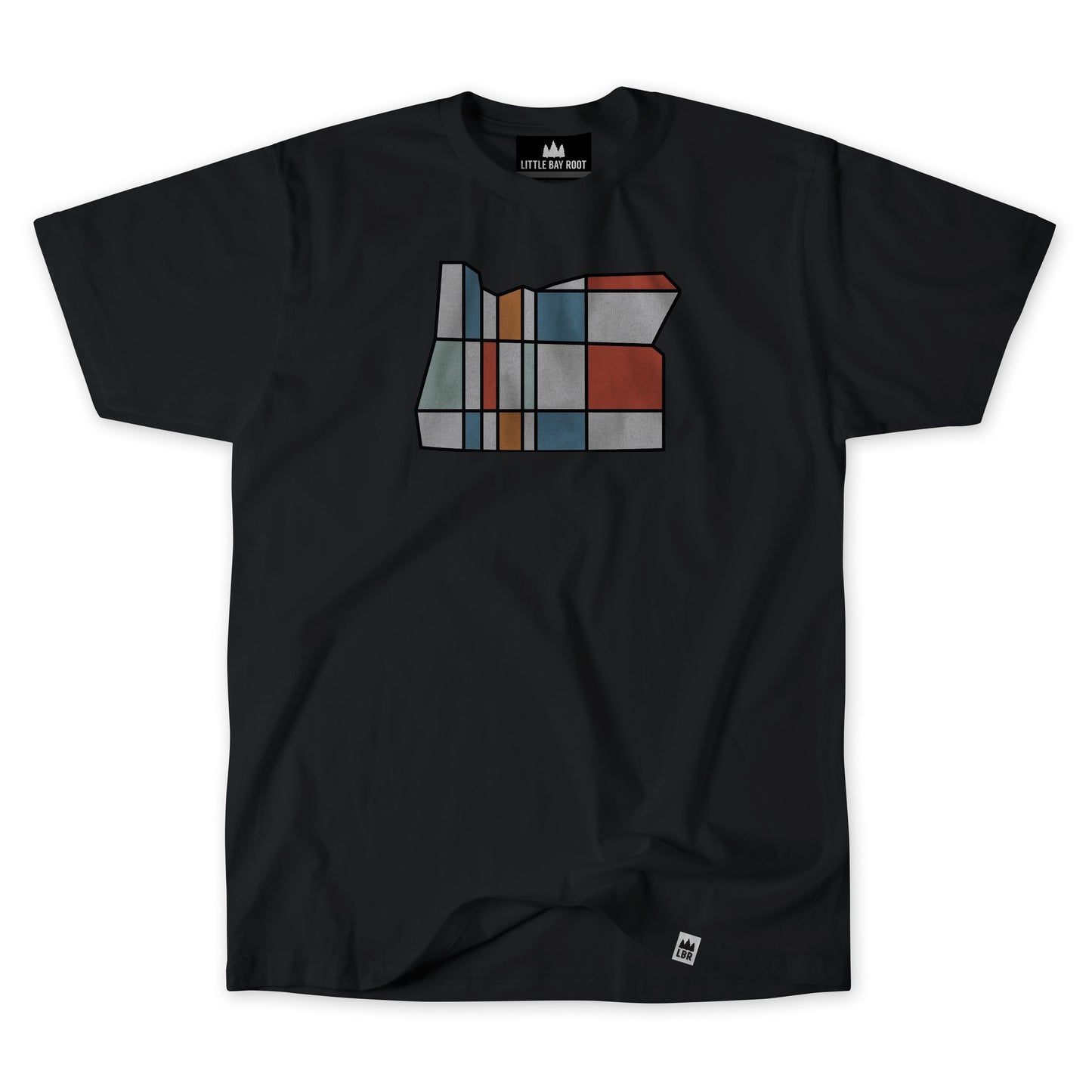 Oregon Mondrian | Adult T-Shirt