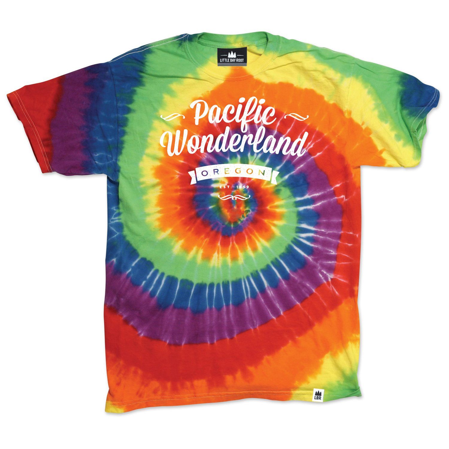 Oregon Pacific Wonderland Tie Dye | Adult T-Shirt