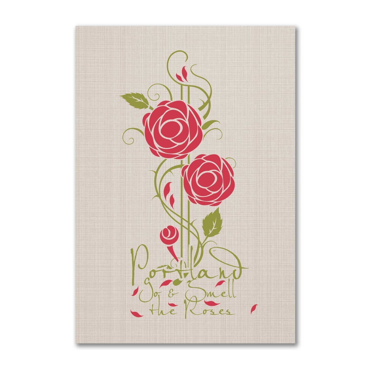 Go and Smell the Roses | Refrigerator Magnet