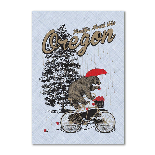 Pacific North Wet Oregon | Refrigerator Magnet