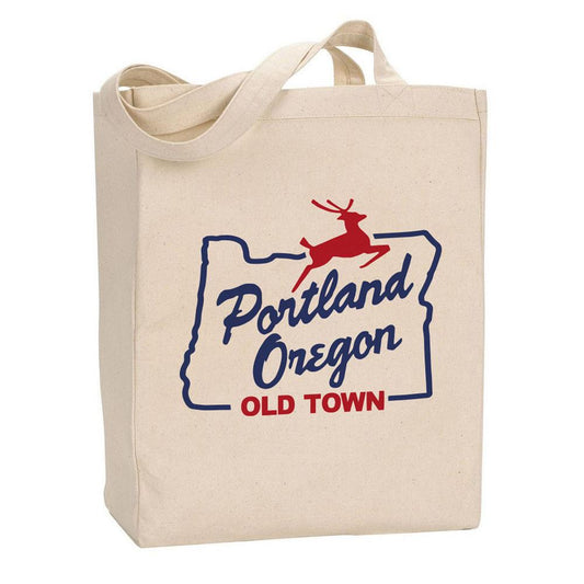 White Stag Sign Oregon Portland | Tote