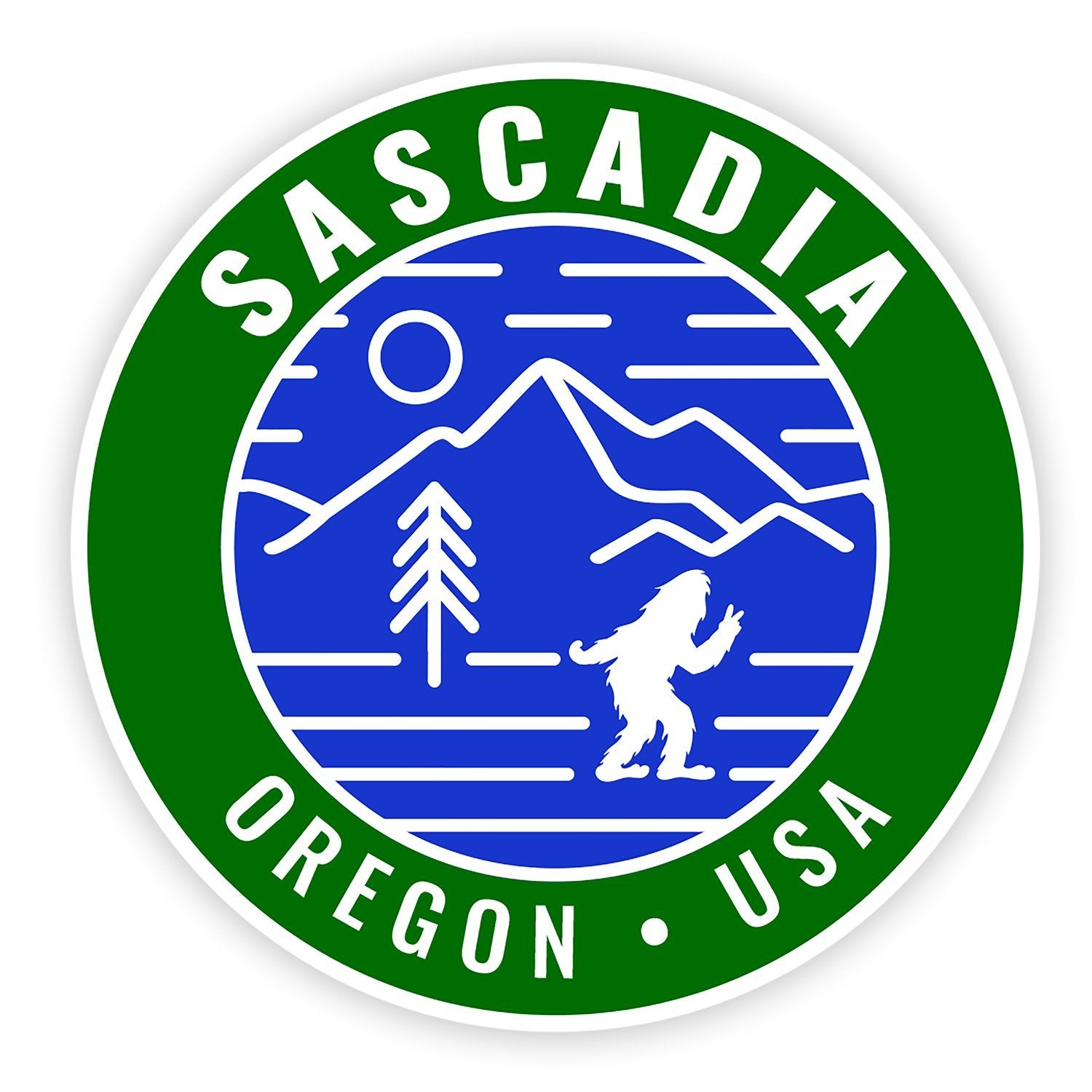 Sascadia Oregon | Sticker