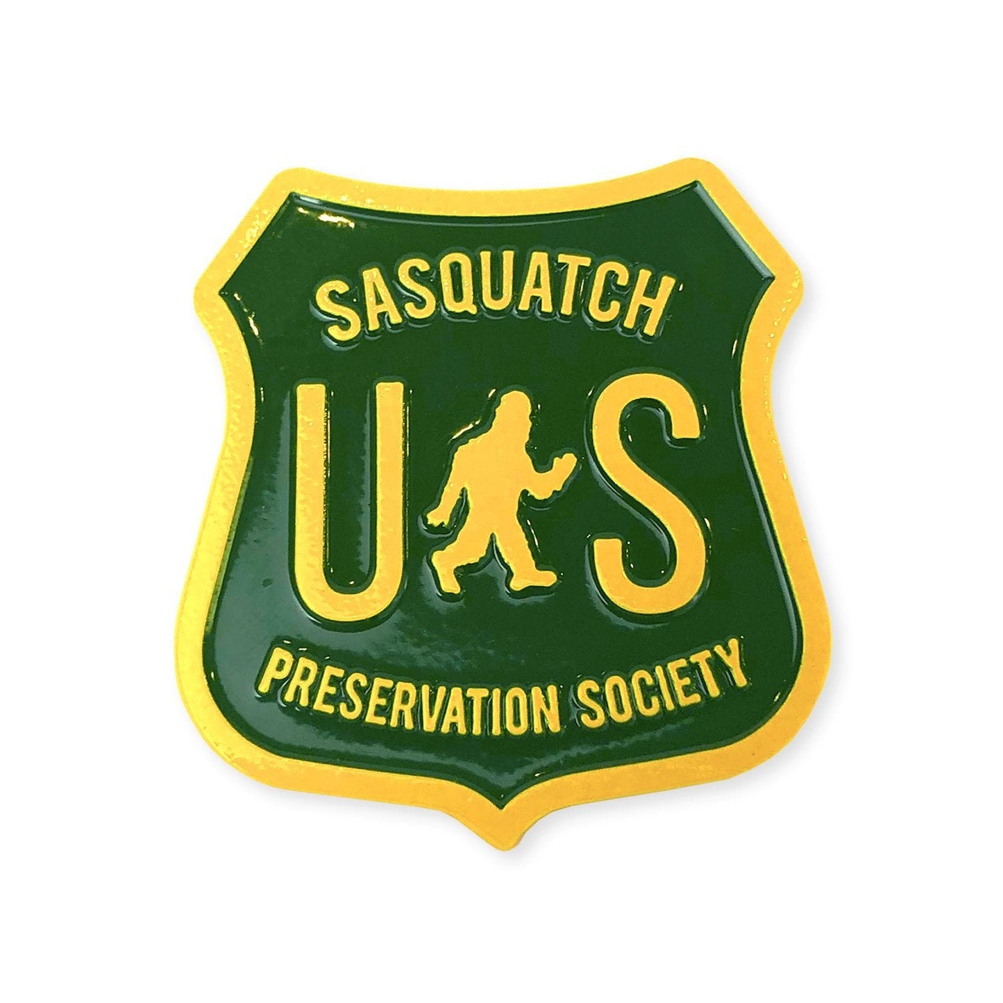 Sasquatch Preservation Society Bigfoot | Enamel Lapel Pin