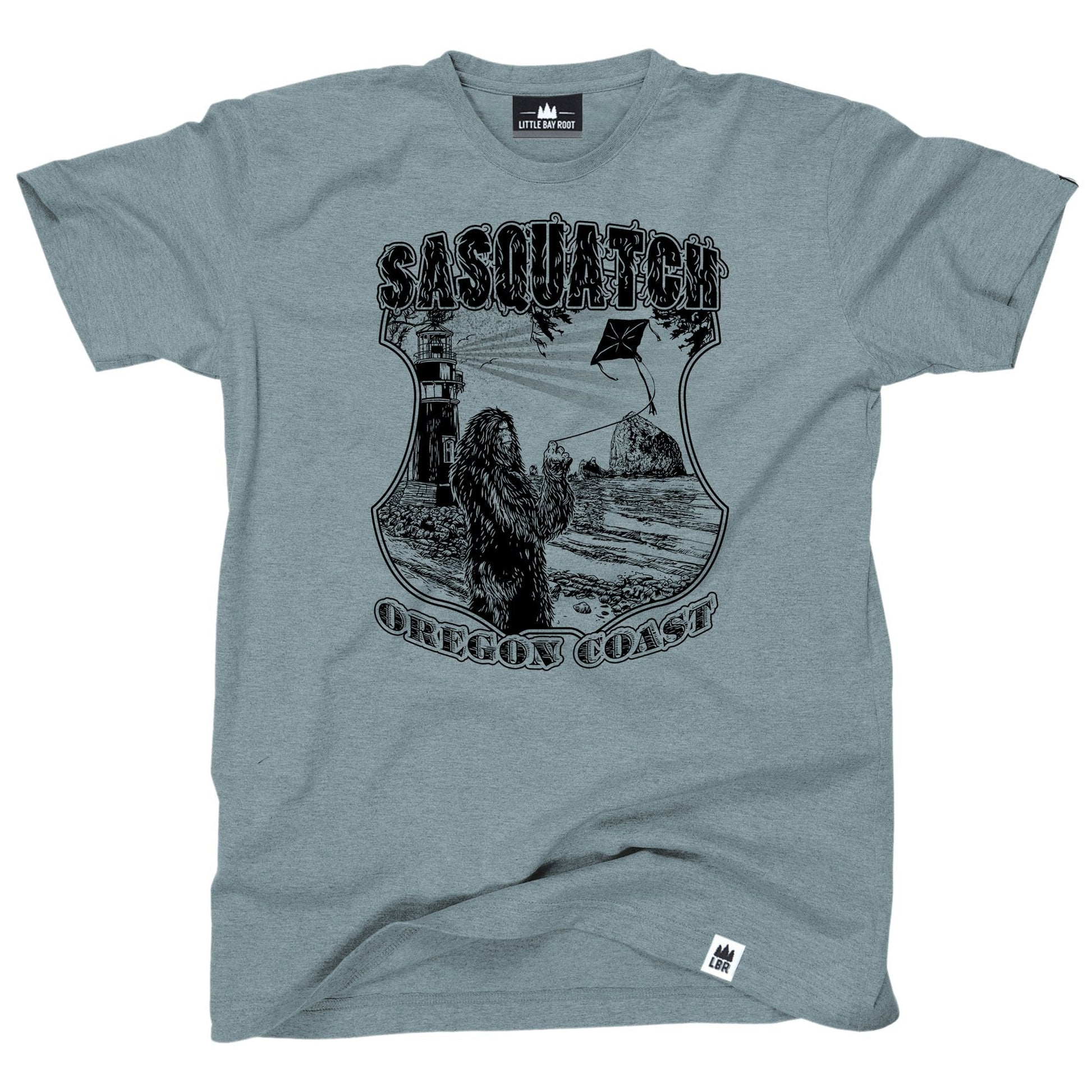 Sasquatch Oregon Coast Bigfoot | Adult T-Shirt  