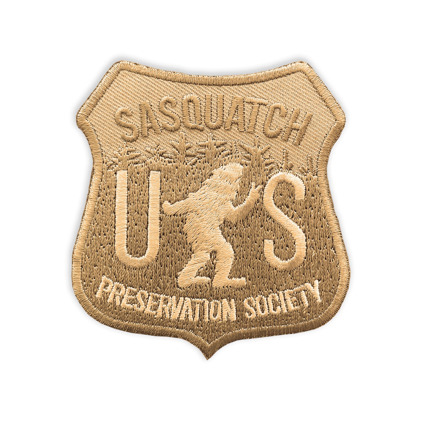 Sasquatch Preservation Society Iron-on Embroidered Patch