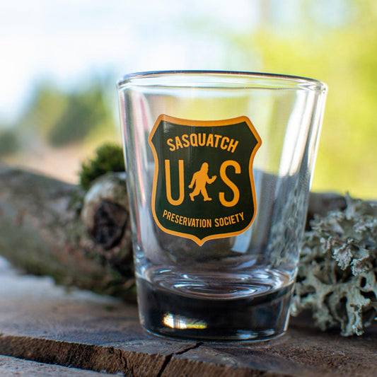 Sasquatch Preservation Society | Shot Glass