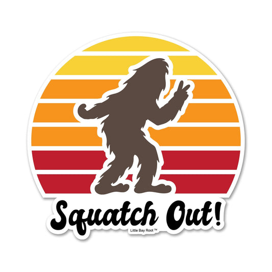 Squatch Out | Sticker