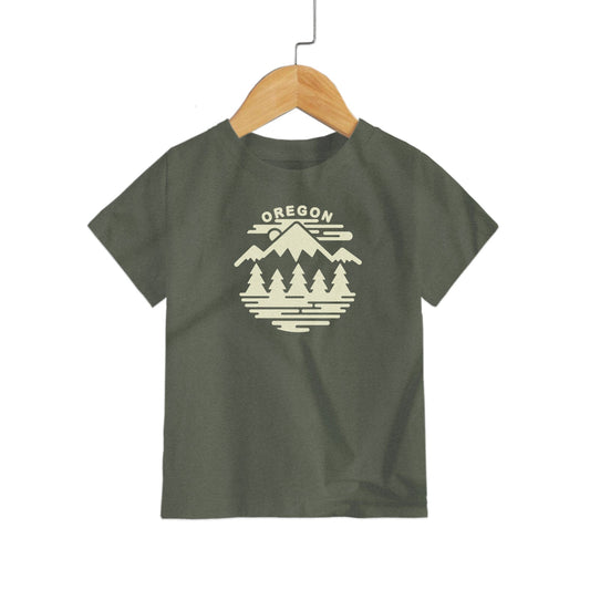 Oregon Fifty Ranges | Toddler T-Shirt