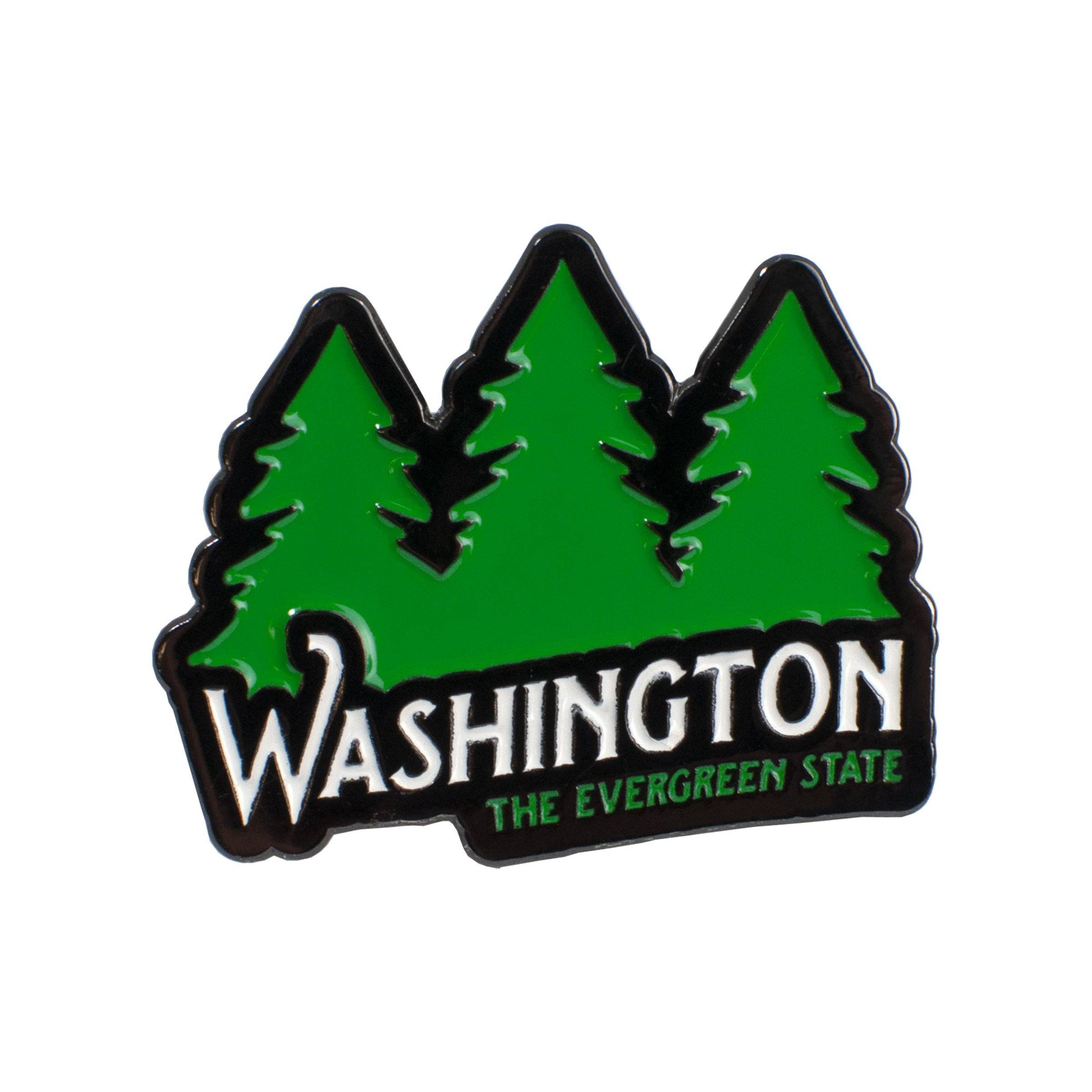 Washington Evergreen State | Enamel Lapel Pin