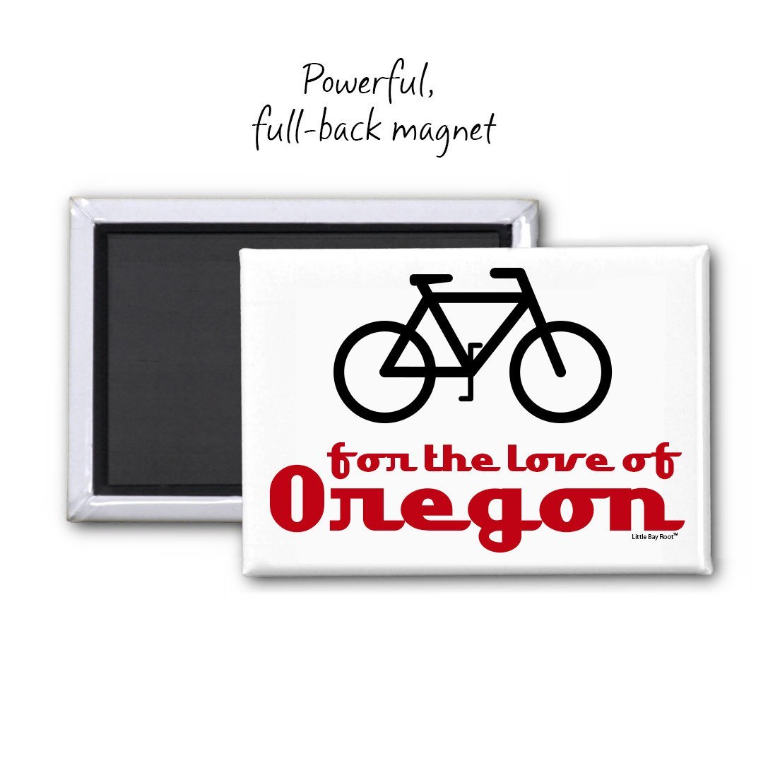 Bike for the Love of Oregon | Refrigerator Magnet