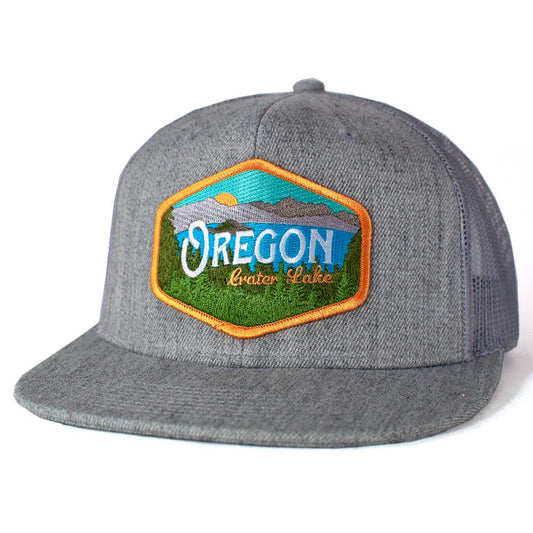 Oregon Crater Lake Vintage Trucker Hat