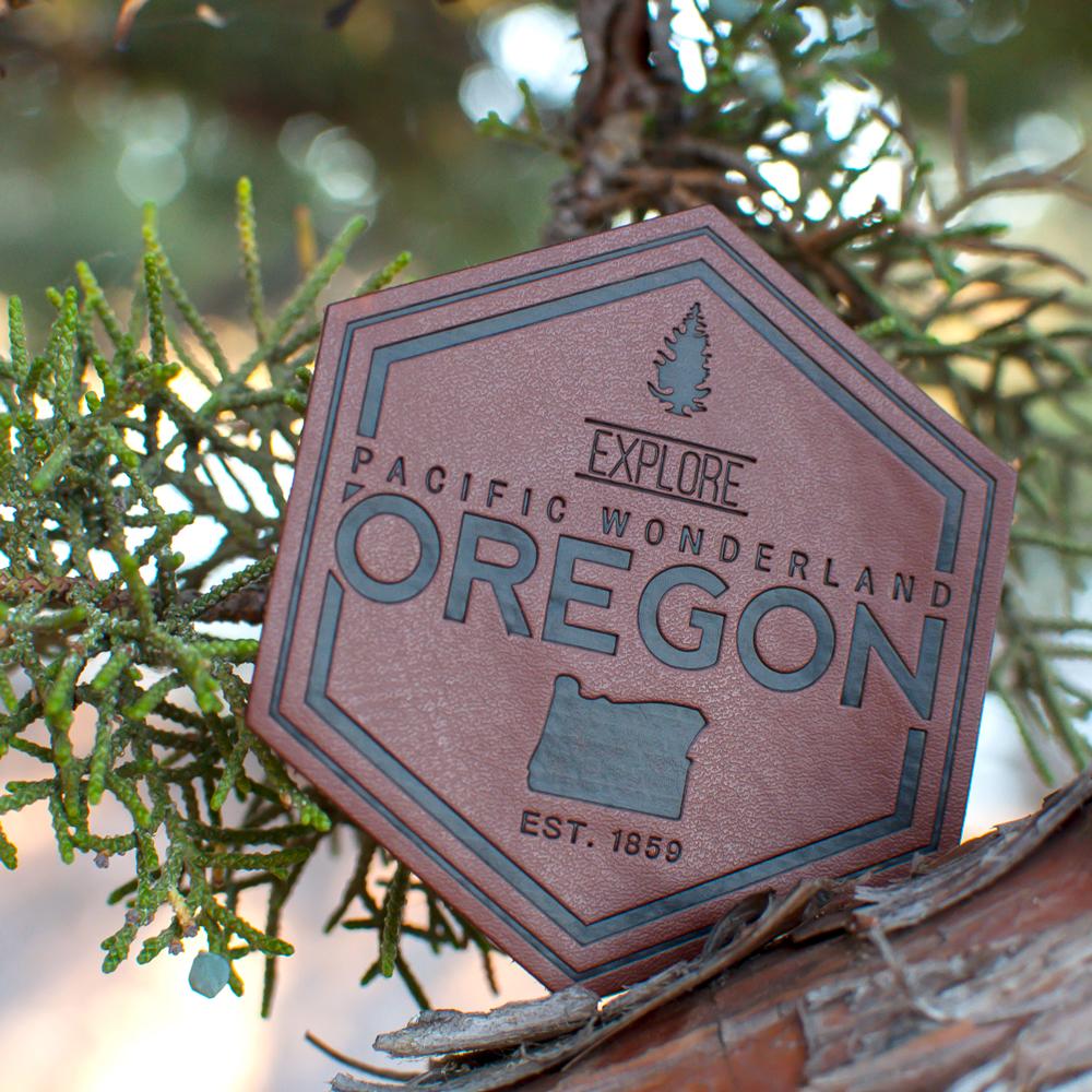 Explore Pacific Wonderland Oregon | PU Leather Patch