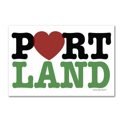 Heart Portland | Refrigerator Magnet