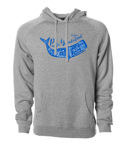 Oregon Coast Whale | Pullover Hoodie