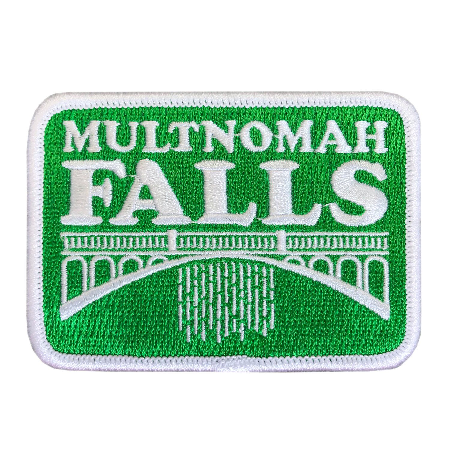 Multnomah Falls Oregon Embroidered Patch