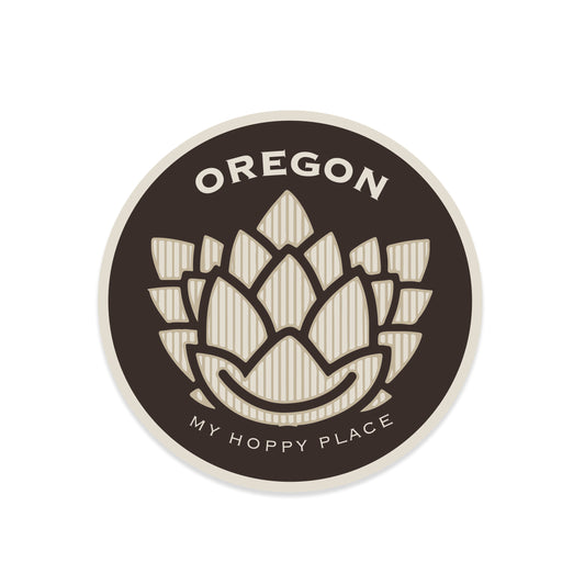 Oregon, My Hoppy Place | Refrigerator Magnet