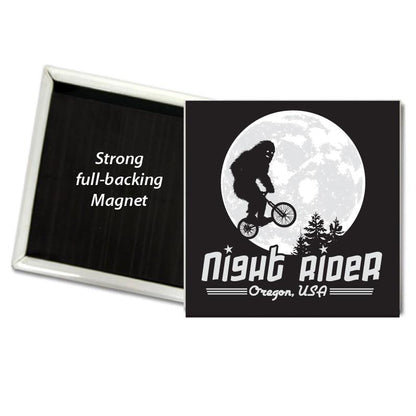 Night Rider Oregon | Refrigerator Magnet