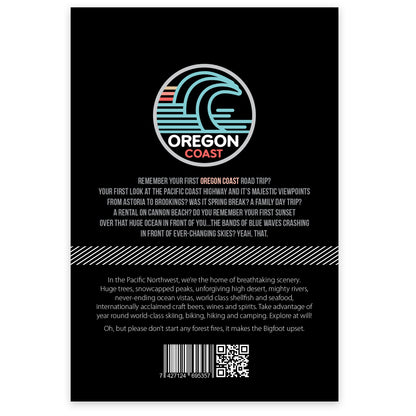 Oregon Coast Surf Embroidered Patch