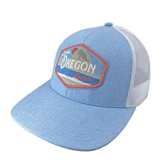 Oregon Coast Vintage Curved bill snapback