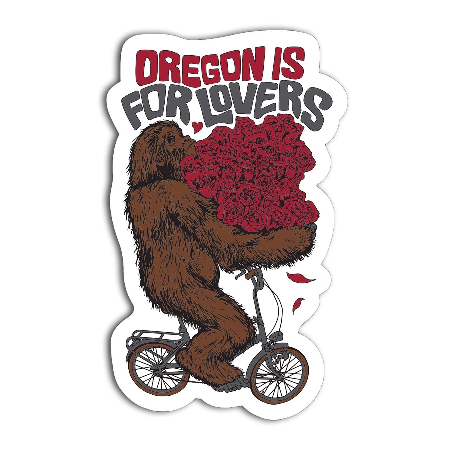 Oregon is for Lovers Sticker