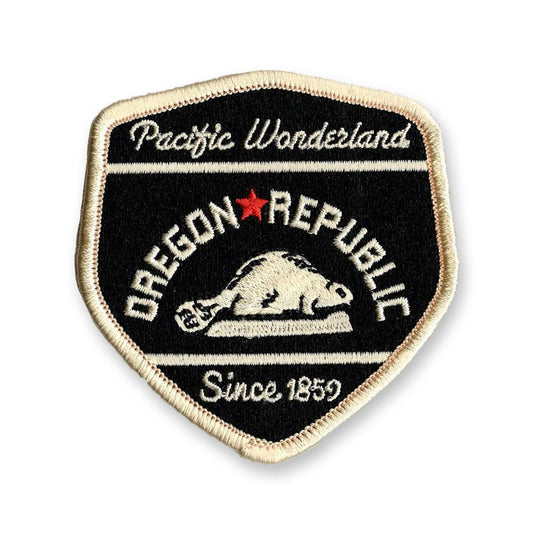 Oregon Republic Pacific Wonderland Embroidered Patch