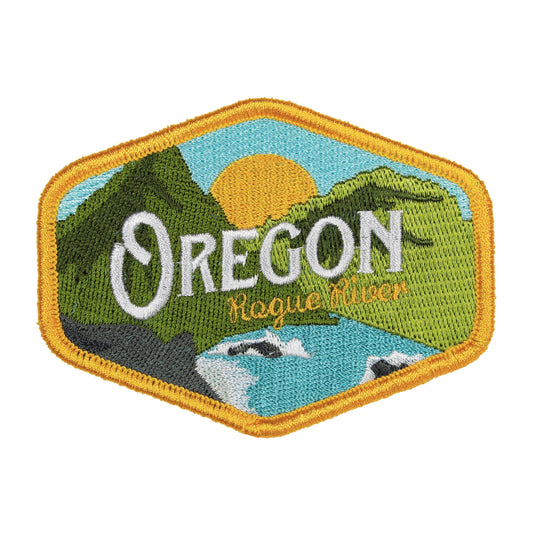 Oregon Rogue River Vintage Embroidered Patch