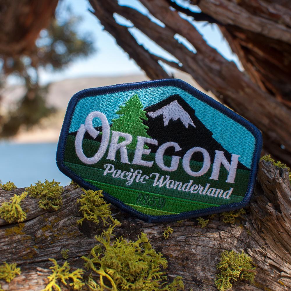 Oregon Pacific Wonderland Vintage | Embroidered Patch