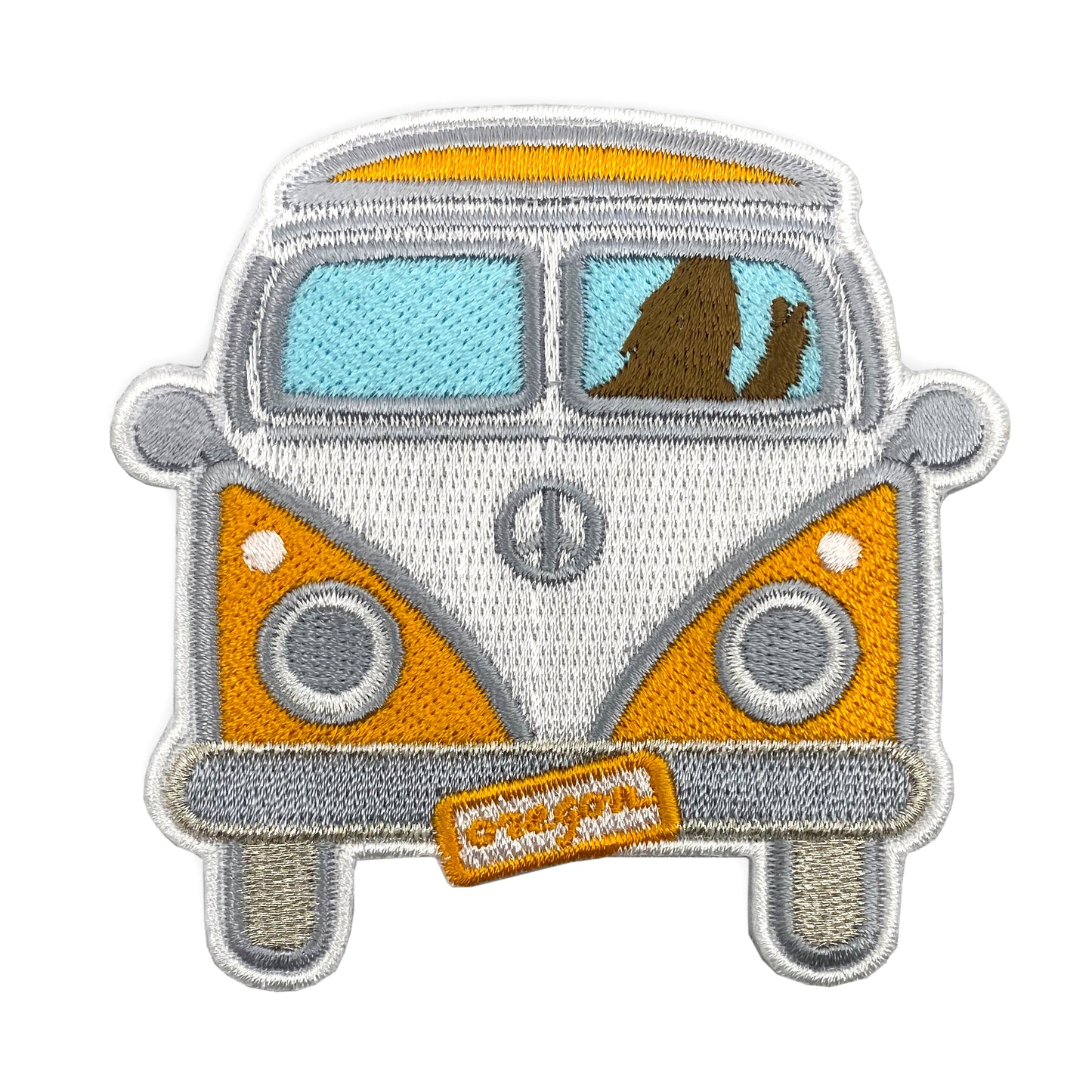 Oregon Peace Van |  Embroidered Iron on Patch