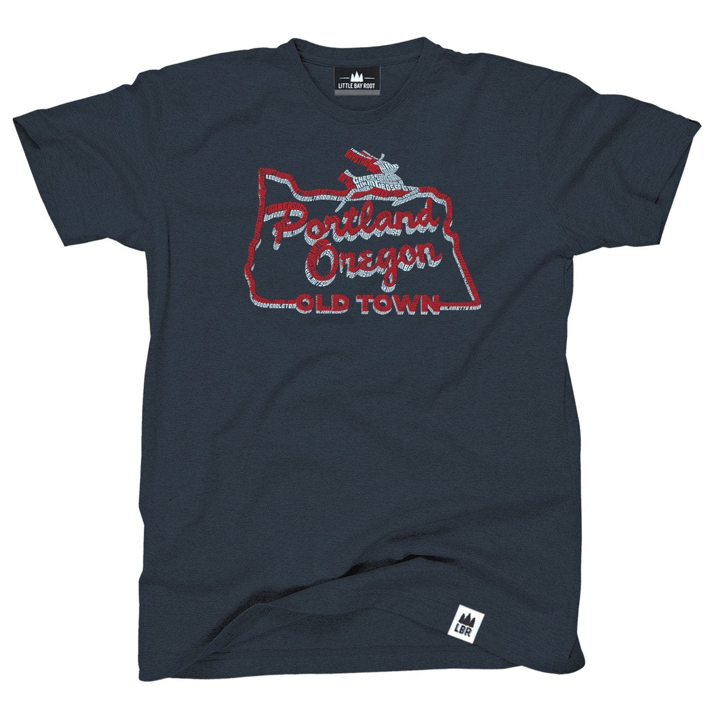 White Stag Sign Portland Oregon | Adult T-Shirt