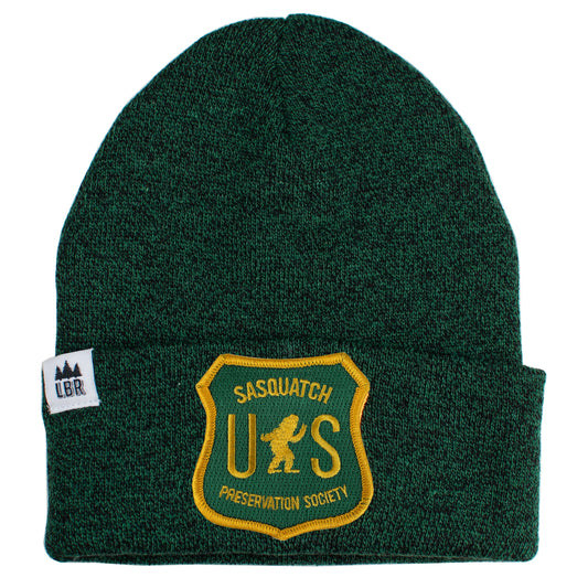 Sasquatch Preservation Society Knit Beanie