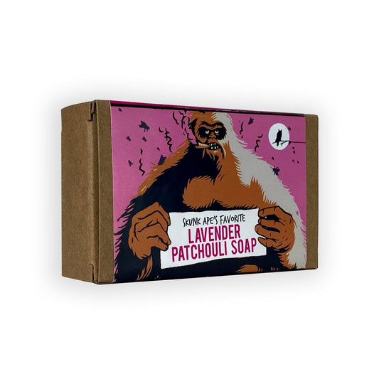 Skunk Ape's Lavender Patchouli | Natural Bigfoot Soap